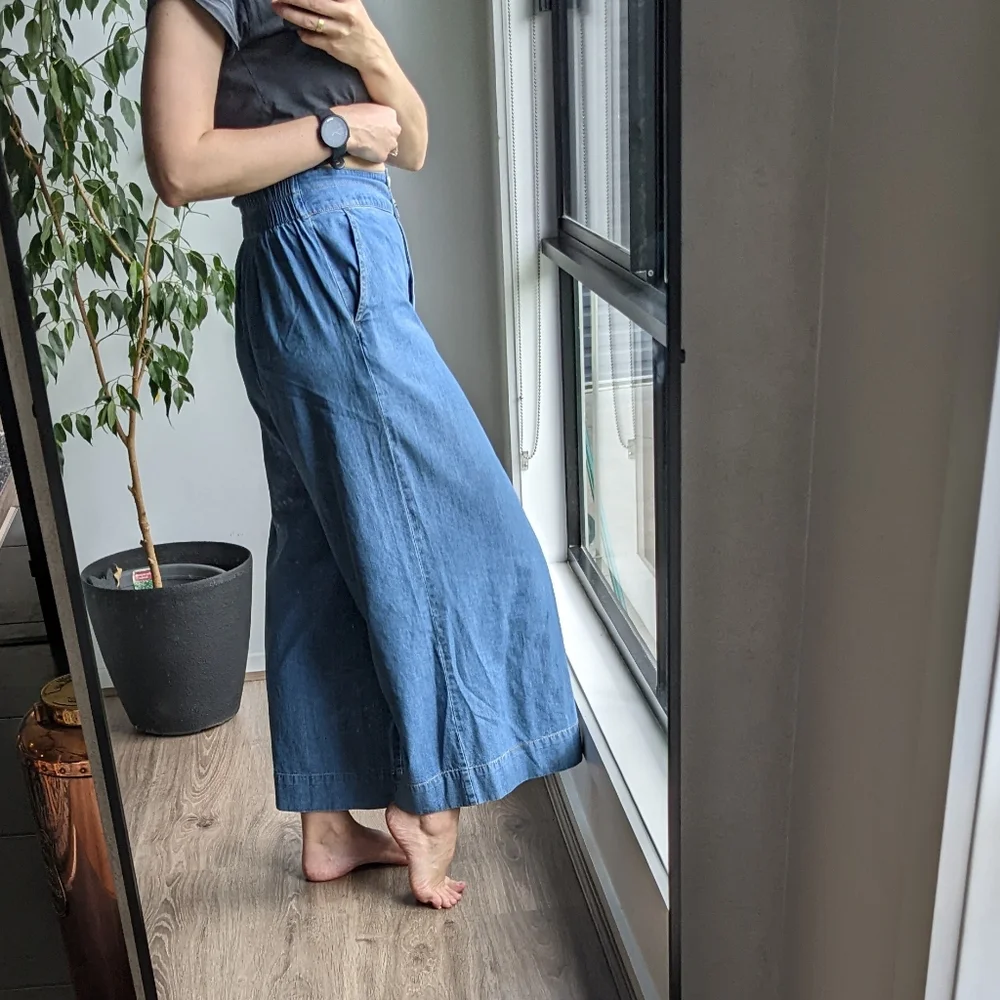 Princess Highway Pants Denim Wide Leg size 10 - Picture 2 of 5